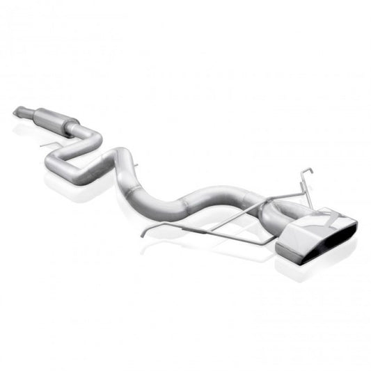 Stainless Works 2013-18 Ford Focus ST 3in Catback Vintage Round Muffler Wide Tip - Graveyard Performance