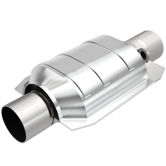 MagnaFlow Conv Univ 2.25 W/Single O2 Boss - Graveyard Performance