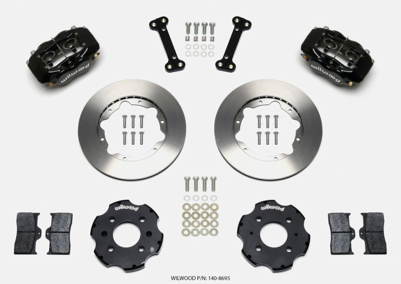 Wilwood Forged Dynalite Front Hat Kit 11.00in Integra/Civic w/Fac.240mm Rtr - Graveyard Performance