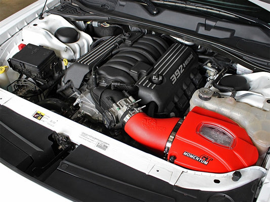 aFe POWER Momentum GT Limited Edition Cold Air Intake 11-17 Dodge Challenger/Charger SRT - Red - Graveyard Performance