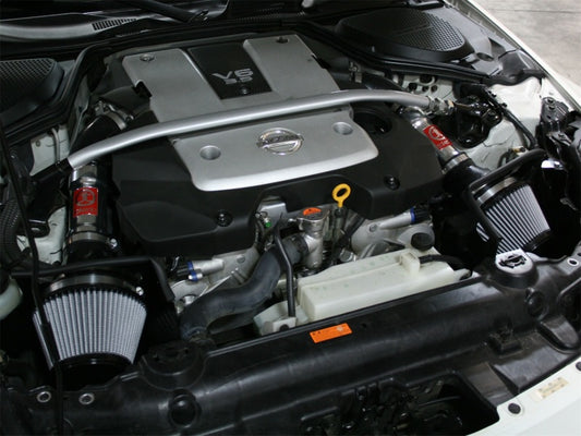 aFe Takeda Intakes Stage-2 PDS AIS PDS Nissan 350Z 07-08 V6-3.5L (pol) - Graveyard Performance