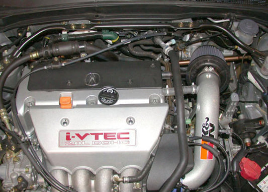 K&N 02 Honda Civic Si Polished Typhoon Short Ram Intake - Graveyard Performance