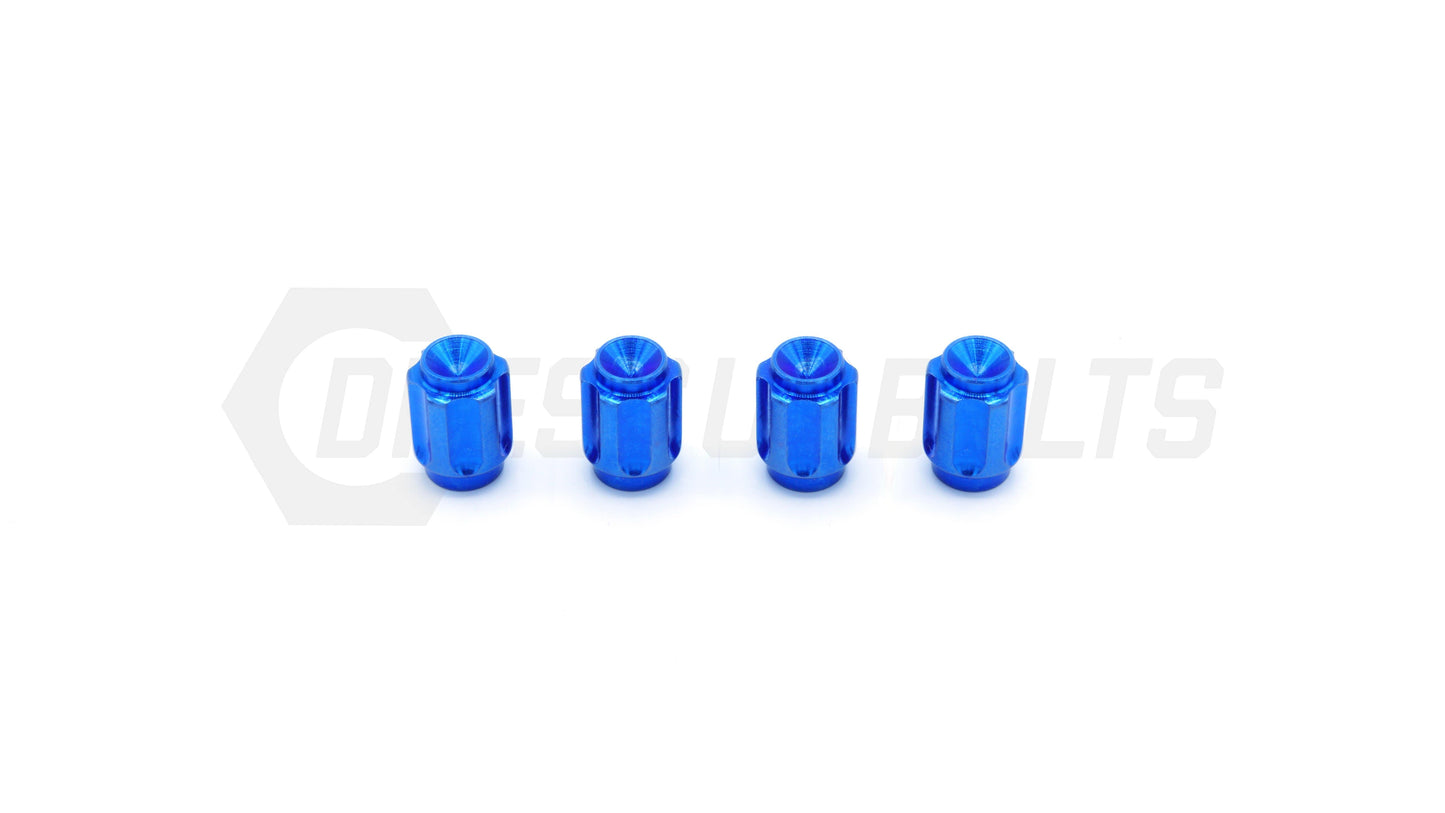 Dress Up Bolts Titanium Valve Stem Caps - Gear Design - DressUpBolts.com