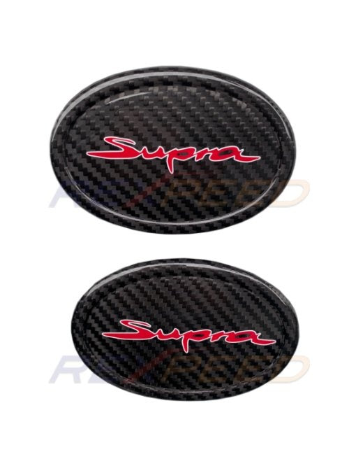 Supra 2020 Dry Carbon Emblem Cover