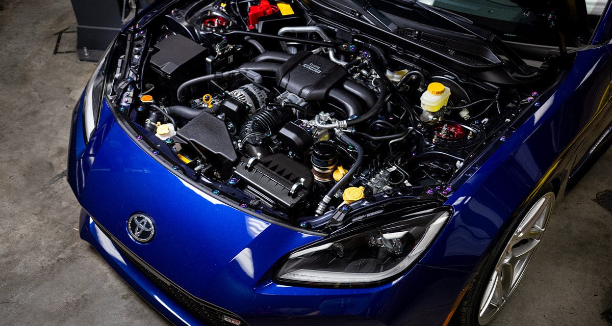 Dress Up Bolts Stage 2 Titanium Hardware Engine Bay Kit - Toyota GR86/Subaru BRZ (2022+)
