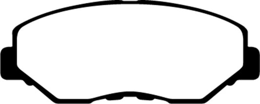 EBC 13-15 Acura ILX 1.5 Hybrid Greenstuff Front Brake Pads - Graveyard Performance