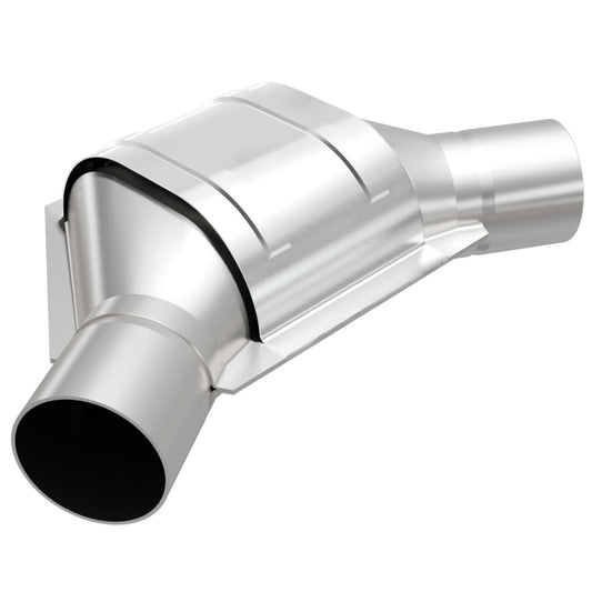 MagnaFlow Conv Univ 2.00inch Angled Inlet/Outlet - Graveyard Performance