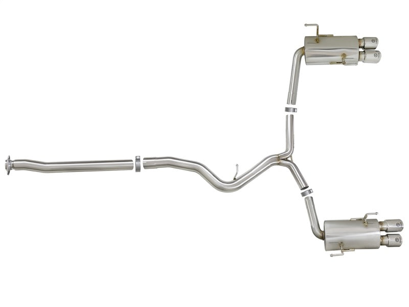 aFe Takeda 3in SS Exhaust Cat-Back 15-16 Subaru WRX/STI 2.0L/2.5L Polished Tips - Graveyard Performance