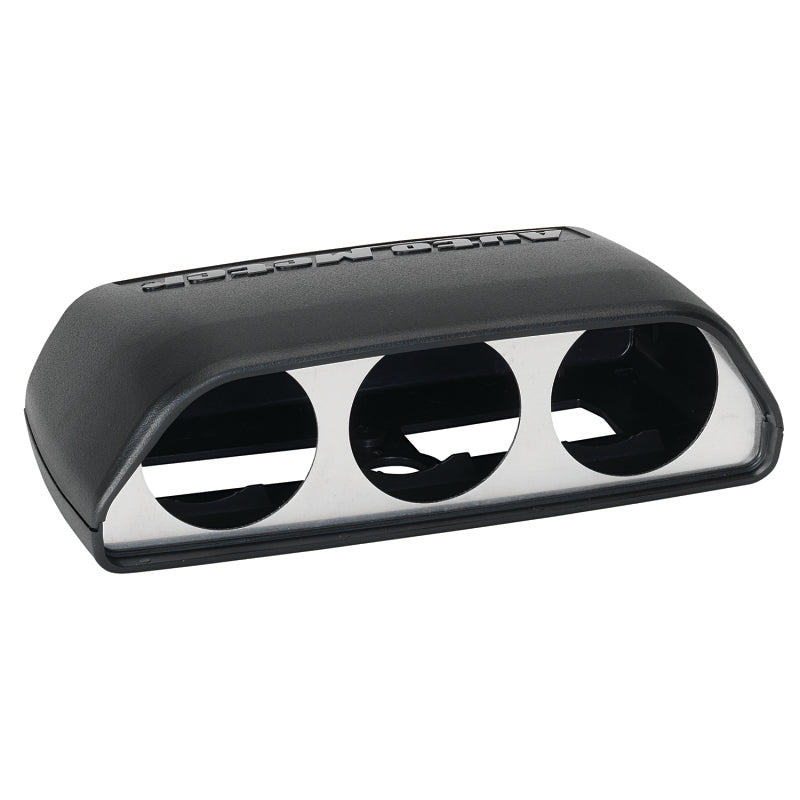 Autometer 08-11 Dodge Challenger Black Triple Dash Pod - Graveyard Performance