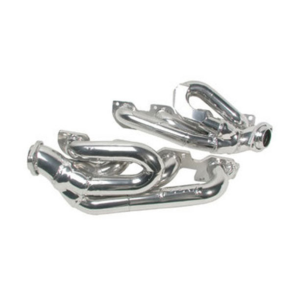 BBK 09-14 Dodge Ram 5.7 Hemi Shorty Tuned Length Exhaust Headers - 1-3/4 Silver Ceramic