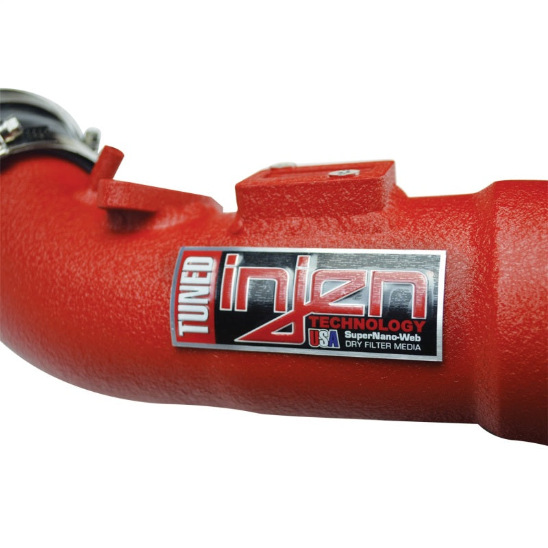 Injen 17-19 Honda Civic Type R 2.0T Wrinkle Red Short Ram Air Intake - Graveyard Performance