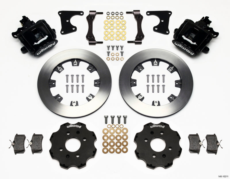 Wilwood Combination Parking Brake Rear Kit 12.19in Civic / Integra Drum 2.71 Hub Offset - Graveyard Performance