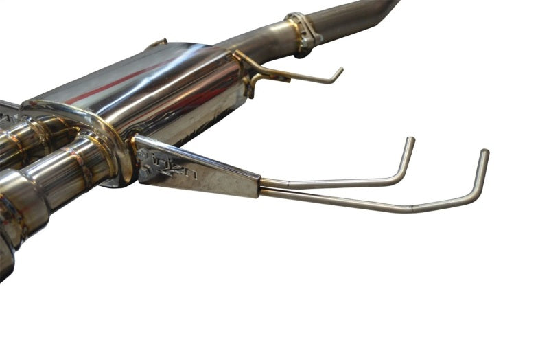 Injen 17-19 Honda Civic Type-R 3in SS Cat-Back Exhaust w/ Dual Burnt Titanium Tips - Graveyard Performance