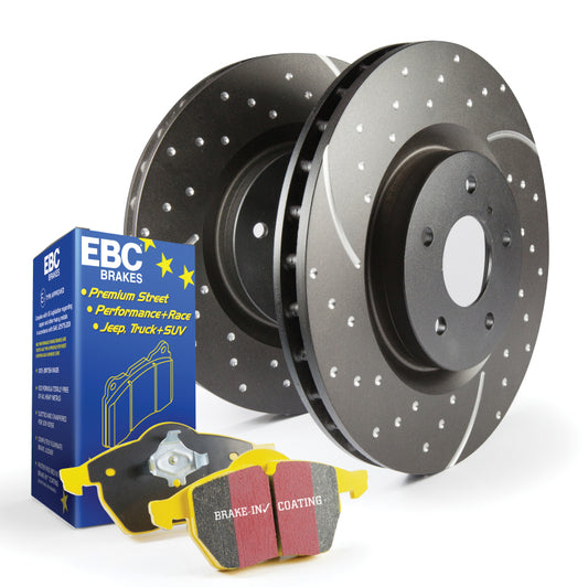 EBC S5 Brake Pad and Rotor Kit - Graveyard Performance