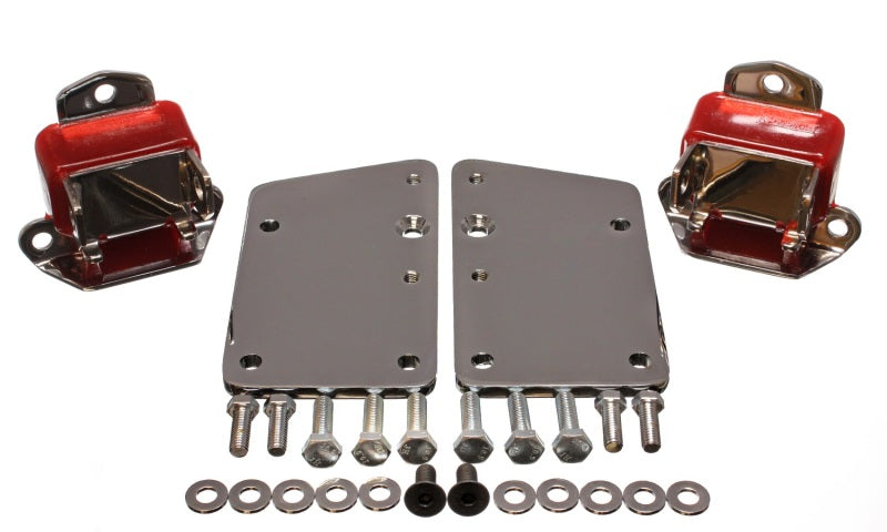 Energy Suspension Ls Conversion Mtr Mount Set - Red