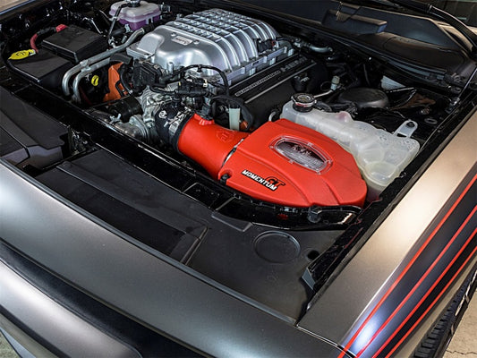 aFe Momentum GT Limited Edition Cold Air Intake 15-16 Dodge Challenger/Charger SRT Hellcat - Red - Graveyard Performance