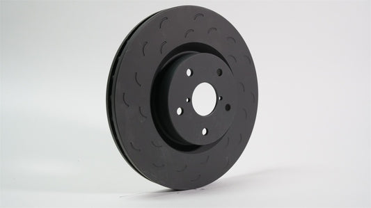 Hawk Talon 2009 Cadillac CTS V Brembo Caliper Slotted-Only Rear Brake Rotor Set - Graveyard Performance