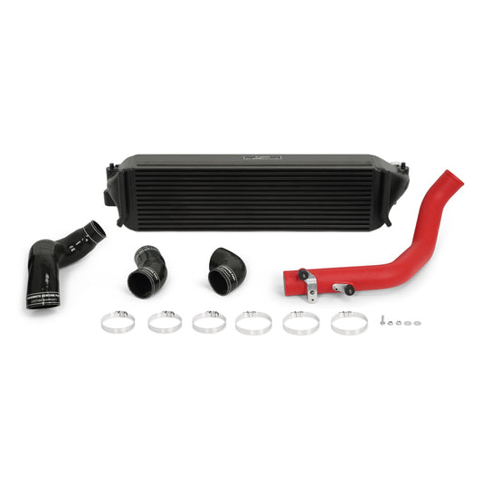 Mishimoto 2017+ Honda Civic Type R Intercooler Kit - Black Intercooler Red Pipes - Graveyard Performance