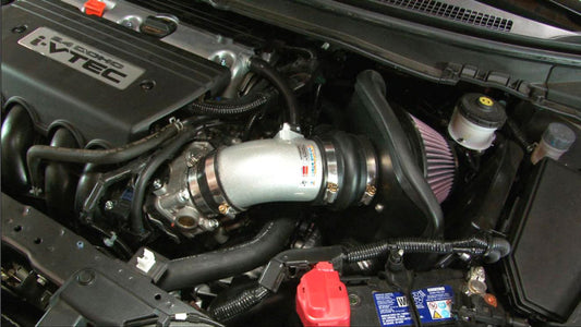 K&N 12 Honda Civic Si 2.4L L4 Silver Typhoon Intake - Graveyard Performance