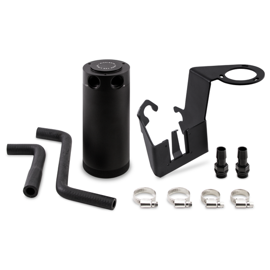 Mishimoto 03-06 Nissan 350Z / 04-07 Infiniti G35 VQ35DE PCV-Side Direct Fit Baffled Catch Can Kit - Graveyard Performance