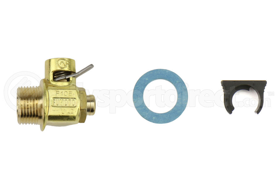 Fumoto M20-1.5 Valve W/Short Nipple and Lever Clip - Subaru EJ Models (inc. 2002-2014 WRX/STI / 1998-2010 Forester)