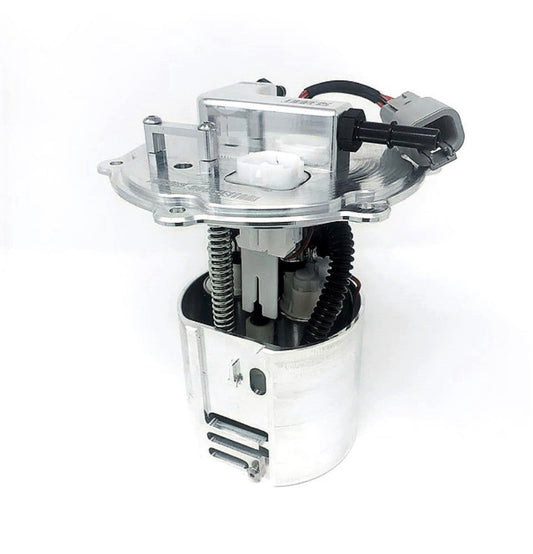 BPR EVOX billet double pumper kit w/2 Walbro 450, 6an feed 6an return, add fuel line kit