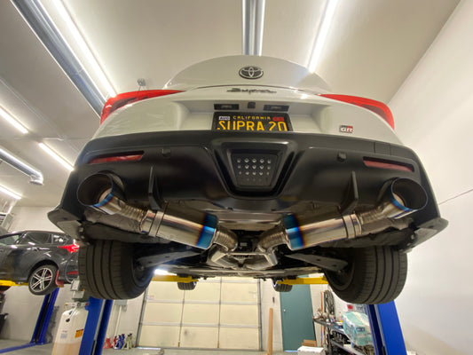 2020 Supra A90/A91 Tomei Dual Exit Exhaust