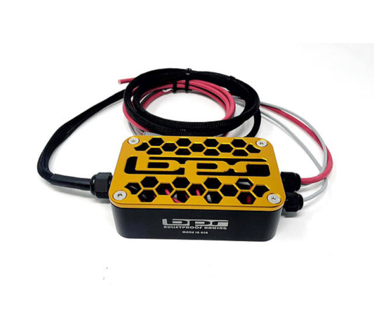 Bpr EvoX billet double pumper kit, add 2 Walbro 450 8an feed-6an return add relay box (hobbswitch) add fuel line kit