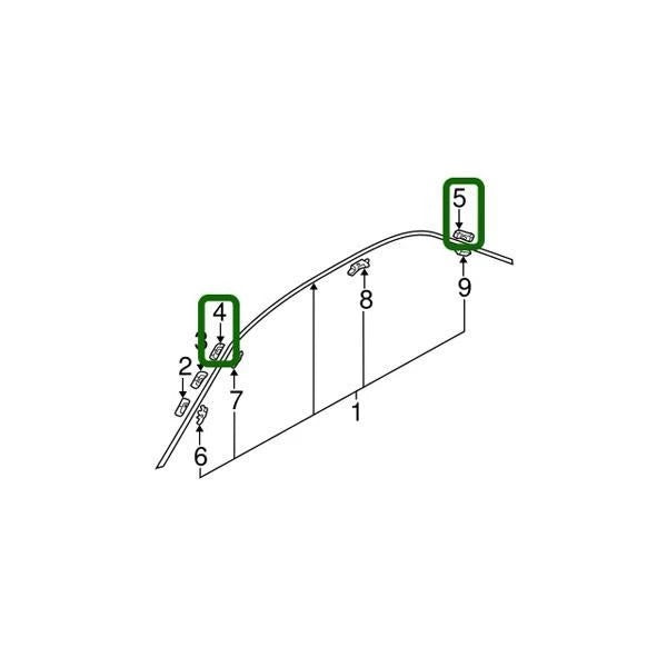 Mitsubishi OEM 71963F/J Body Clip | 2003-2006 Mitsubishi Evolution 8/9 (7403A019)