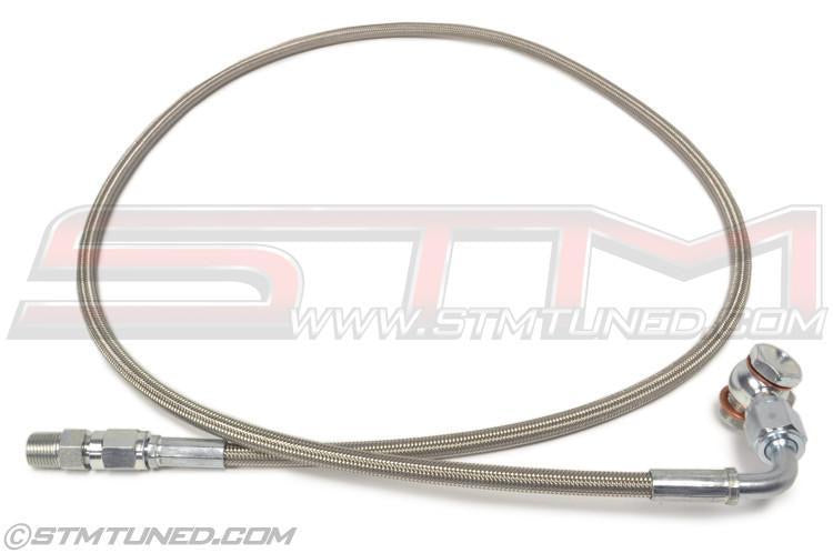 STM Stock Turbo Oil Feed Line Kit | 2008-2015 Mitsubishi Evo X
