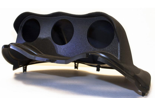 cp-e In-Dash Triple Gauge Pod Mitsubishi Evo X 2008-2015 / Ralliart 2009-2015