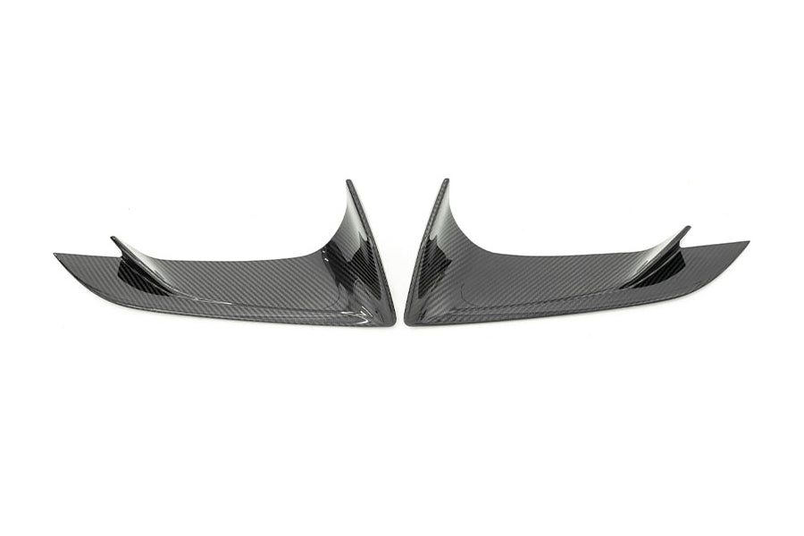 OLM LE Dry Carbon Fiber Lower Front Bumper Covers - Toyota Supra 2020+
