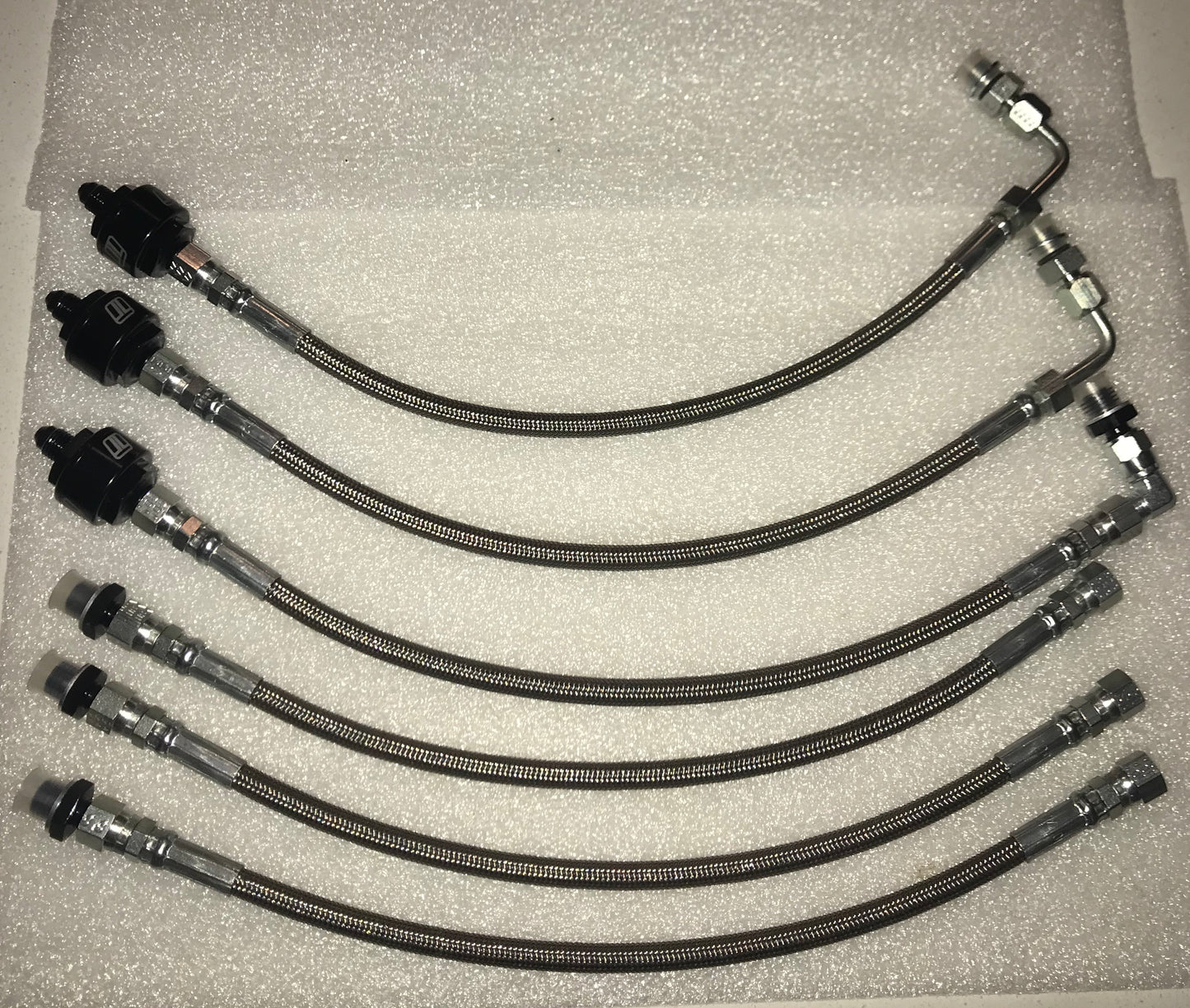 Mazdaspeed 3/6 Gravedigger Oil Feed Line w/ Billet Filter