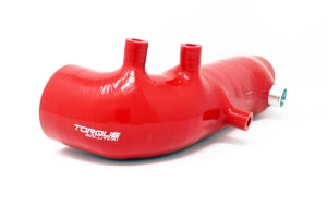 Torque Solution Turbo Inlet Hose Red - Subaru WRX 2002-2007 / STI 2004+ / Legacy GT 2005-2009
