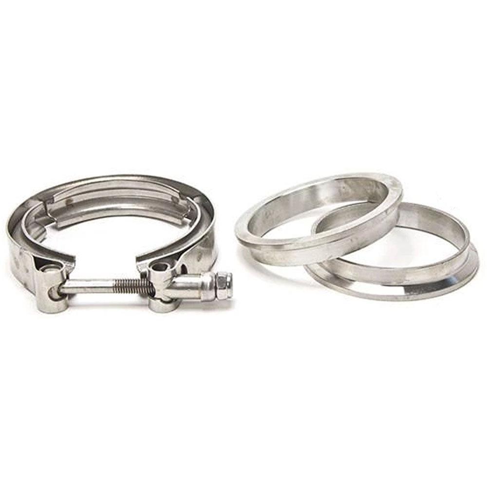 MAPerformance 3" Stainless Steel V-Band Assembly (4055) - Graveyard Performance