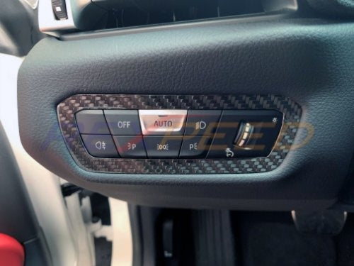 Rexpeed Supra 2020 Carbon Fiber Cluster Switch Panel Badge