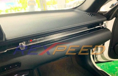 Rexpeed Supra 2020 Passenger Side Carbon Interior badge - Graveyard Performance