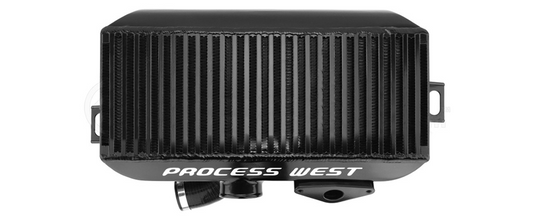 Process West Top Mount Intercooler Black - Subaru WRX 2002-2007 / STI 2004-2007