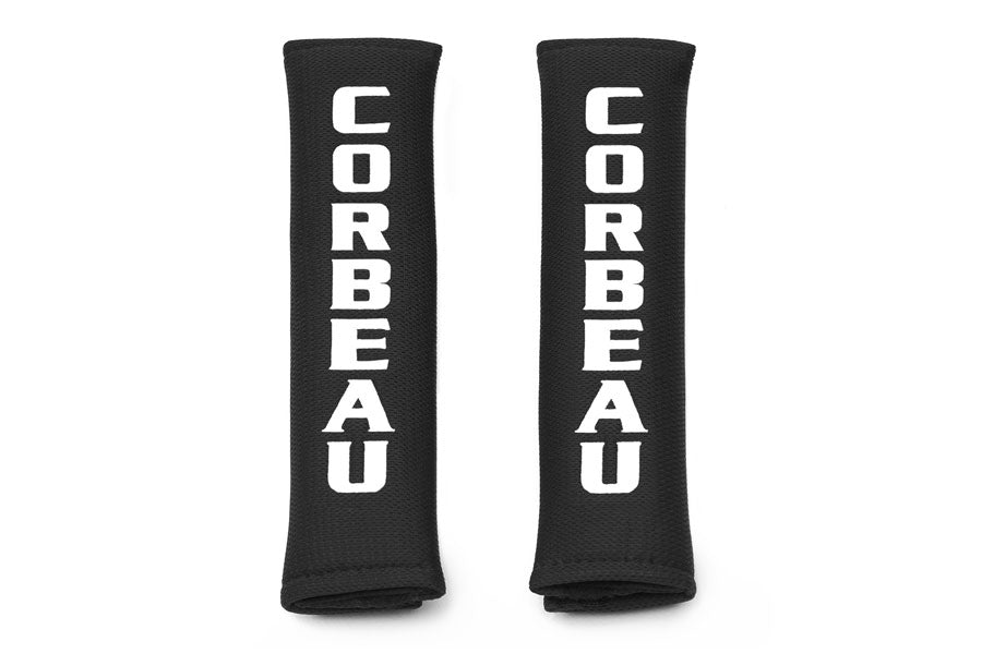 Corbeau Harness Belt Pads 2 Inch Black - Universal