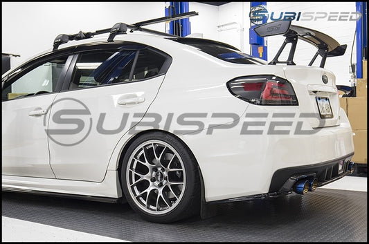 SUBISPEED AXLE BACK / MUFFLER DELETE EXHAUST SYSTEM 2015-2020 Subaru WRX & STI Titanium Tip