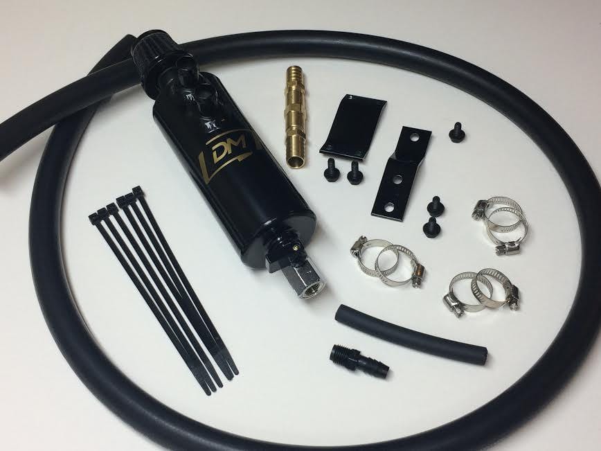 Damond Motorsports Mazdaspeed3 Oil Catch Can Kit Stage 2