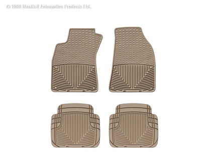 WT Rubber Mats - Rear - Tan - Graveyard Performance