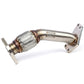 GrimmSpeed Up Pipe 3-Bolt Inlet Subaru 02-21 Turbo EJ Engines Equipped w/3-Bolt Header