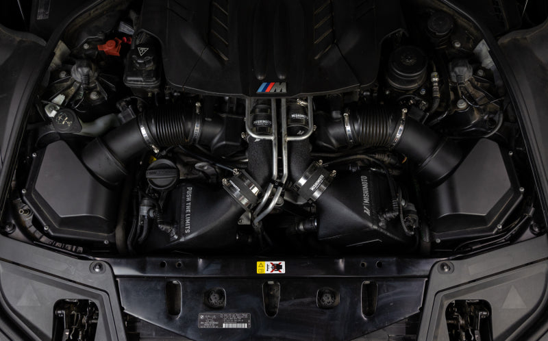 Mishimoto 12-16 BMW F10 M5 Intercooler Kit (Wrinkle Black) - Graveyard Performance