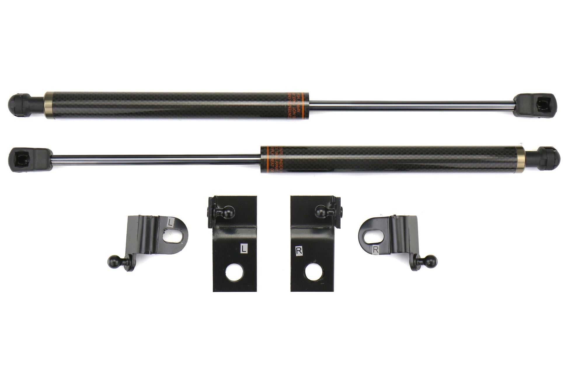 OLM Carbon Hood Damper Kit - 2013+ FT86 - Graveyard Performance