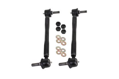 BMR 05-14 S197 Mustang Front Sway Bar End Link Kit - Black - Graveyard Performance
