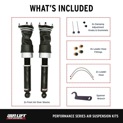 Air Lift Performance 14-24 Infiniti Q50 Air Suspension Front Kit - Graveyard Performance