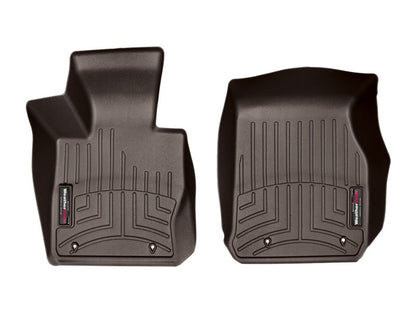 WeatherTech 2014+ BMW 2-Series Front FloorLiner - Cocoa - Graveyard Performance