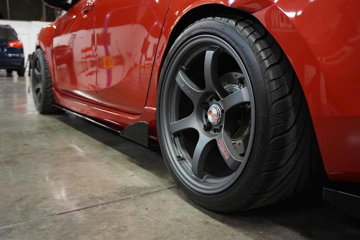 2010-2013 Mazda Speed3 V2 Side Skirt Extensions