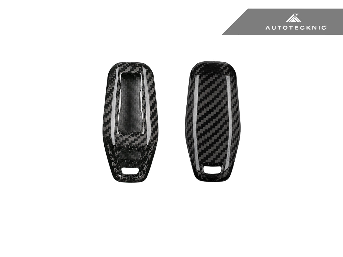 AutoTecknic Dry Carbon Remote Key Case - Audi A6 e-tron | Q4 e-tron | Q6L e-tron 2025-Up - Graveyard Performance